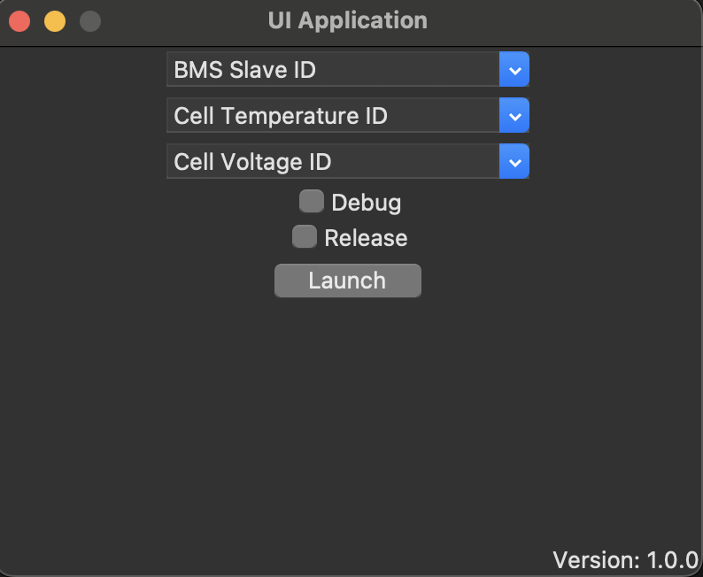Interfață aplicație